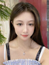 法蔻心中有你項鏈?zhǔn)宙溙籽b鋯鉆鎖骨鏈心形吊墜生日禮物送女友老婆 【白鉆款】項鏈+手鏈 曬單實(shí)拍圖