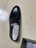 百麗男鞋套腳樂(lè)福鞋品牛皮英倫簡(jiǎn)約休閑皮鞋A0632AM2 黑色 40 (250mm) 曬單實(shí)拍圖