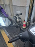 RAM踏板摩托車(chē)手機支架摩旅騎行 Vespa后視鏡抱箍式固定手機導航支架 小號背夾-6厘米連桿（鍍鉻版） 曬單實(shí)拍圖