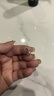 DL 1998胖東來品質項鏈萬能連接扣鍍18K白l金滿鉆扣頭珍珠玉石翡翠寶石百 滿鉆萬能扣-白l金色 曬單實拍圖