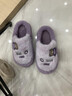 百慕傾臣買(mǎi)一送一棉拖鞋女士秋冬季室內家居情侶一對毛絨保暖踩屎感棉拖男 紫色+深灰【主圖款】 38-39 女+42-43男 曬單實(shí)拍圖