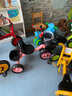 XBEIER 兒童三輪車腳踏車手推車2-3-5-6歲寶寶嬰幼兒溜娃小孩推車輕便 豪華款紫色 曬單實拍圖