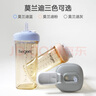 HEGEN海格恩吸管杯兒童水杯直飲學(xué)飲杯牛奶杯嘬飲水杯一歲以上寶寶喝水 灰色吸管杯+白色學(xué)飲杯蓋 PPSU 曬單實(shí)拍圖
