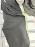 胖鴿胖子大碼休閑褲子男款春秋褲寬松棉麻布復(fù)古闊腿褲束腳蘿卜九分褲 K22黑色 3XL 建議150-170斤可穿 曬單實(shí)拍圖