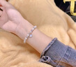 紀詩(shī)哲一貝子珍珠手鏈女定制刻字告白紀念日生日禮物送女友老婆 “一貝子”手鏈【閃耀款】 曬單實(shí)拍圖