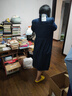 苒祺祺孕婦秋裝連衣裙春秋款時(shí)尚寬松高品質(zhì)孕婦裝春季2025新款牛仔裙子 牛仔連衣裙 XXL 曬單實(shí)拍圖