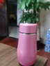 希諾保溫杯女士可愛(ài)小巧迷你便攜女神杯子隨行成人大肚不銹鋼水杯子 櫻桃粉 XN-9638-300ml 曬單實(shí)拍圖