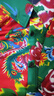 東北大花布衣服襯衫男款春夏季中國風(fēng)潮牌中國風(fēng)男款襯衫上衣外套 潮協(xié)會C515紅綠色 3XL 曬單實(shí)拍圖