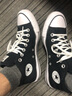 匡威（Converse）官方 All Star Madison經(jīng)典休閑帆布鞋中幫563512C 黑/563512C 39.5 曬單實(shí)拍圖