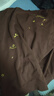 卡賓（CABBEEN）【金線刺繡】純色圓領(lǐng)衛(wèi)衣男2024秋季新款休閑情侶裝長袖上衣 棗紅色64 L /175/50 曬單實(shí)拍圖