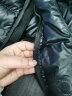 高梵黑金3.0儿童羽绒服男女童装加长款鹅绒服官方加厚极寒亲子装外套 黑色（亮面-轻柔蓬松) 160（飞天鹅绒284g 8格） 实拍图