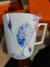 瑪戈隆特【七夕禮物】荷蓮盛宴馬克杯情侶對杯骨瓷杯子大容量水杯茶杯 馬克杯單杯1個400ml 曬單實拍圖