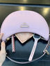 PRADA/普拉達(dá)【禮物】女士Prada Arqué皮革小號單肩包斜挎包 雪粉色 曬單實拍圖