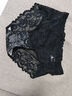 莫代爾蕾絲內褲女士性感中腰無(wú)痕短褲新款女生棉襠部大碼欲底褲 紅色+煙灰色+黑色 M 85-115斤 曬單實(shí)拍圖