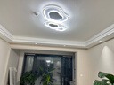 VVS【流云】護眼客廳燈吸頂燈LED大燈奶油風(fēng)燈具廣東中山燈具套餐 【動(dòng)感版】?jì)墒覂蓮d無(wú)極+包安裝 曬單實(shí)拍圖