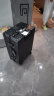 梵地亚行李箱男铝框大容量拉杆箱24英寸飞机旅行箱包密码箱女皮箱子黑 实拍图