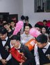 花花公子（PLAYBOY）伴郎西服套裝男春夏季新款修身宴會大學(xué)生面試商務(wù)休閑職業(yè)正裝 黑色單西服+領(lǐng)結(jié) XL 曬單實(shí)拍圖