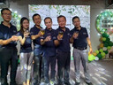 個(gè)性相當(dāng)夏季工作服POLO定制t恤印字logo衣服定做文化衫工衣短袖訂制服裝 冰絲棉-藏青 L 曬單實(shí)拍圖