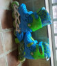 美洲狮（COUGAR）溜冰鞋儿童套装 可调轮滑鞋MZS885蓝色M码 实拍图