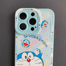 橙侖小叮當(dāng)適用iphone16promax手機(jī)殼15plus創(chuàng)意iPhone14液態(tài)硅膠軟12全包13帶掛繩11機(jī)器貓 遠(yuǎn)峰藍(lán)【小叮當(dāng)】正版多啦A夢送掛繩 iPhone 15 曬單實(shí)拍圖