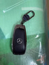 艾匠（AIJIANG）適用奔馳c200l包A180殼GLA200扣GLC260真皮GLK300 S級CLA車鑰匙套 A款【黑色】+掛扣 汽車鑰匙套 曬單實拍圖