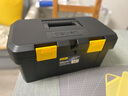 得力工具箱家用多功能五金工具收納箱工業(yè)級大號手提式塑料盒 18寸【無(wú)異味/抗防摔】雙層加厚 曬單實(shí)拍圖