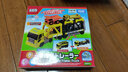多美（TAKARA TOMY）合金小汽車(chē)模型玩具男孩工地建筑工程車(chē)推土機挖掘機貨柜運輸卡車(chē) 建設大型運載車(chē)905929/小車(chē)另購 多美卡紅白盒 曬單實(shí)拍圖