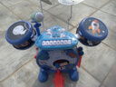 Letop Baby兒童架子鼓玩具爵士鼓電子琴唱歌麥克風(fēng)早教樂(lè )器男女孩六一禮物 【禮盒版】架子鼓（三合一）藍色 兒童生日新年六一禮物 曬單實(shí)拍圖