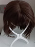 EASIHAIR假發(fā)女2024年仿真真發(fā)全頭套適合圓臉發(fā)型時尚新款夏季輕薄假發(fā)套 32cm分縫混絲 深棕色 中長發(fā) 曬單實拍圖