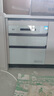 新飛（Frestec）消毒柜嵌入式 家用消毒碗柜 120L大升數(shù) 二星級(jí)125℃高溫消毒餐具碗筷嬰兒奶瓶 紫外線 二星級(jí) 120L 【玉石白】升級(jí)碗架一體成型 曬單實(shí)拍圖