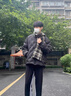 締晶情侶圍巾冬季款一對(duì)圍脖男士高檔生日禮物送男生高級(jí)小眾實(shí)用 A2400黑色格子圍巾-禮盒裝 曬單實(shí)拍圖