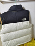 北面（The North Face）1996Nuptse羽絨防水背心男款經(jīng)典復(fù)刻ICON上新鵝絨馬甲美碼|3JQQ QLI/白色 M /175 曬單實(shí)拍圖