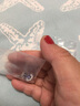 瑪汀薇思水晶耳釘女簡(jiǎn)約網(wǎng)紅夢(mèng)露花施華洛元素耳環(huán)耳飾時(shí)尚飾品生日禮物 藕荷紫 曬單實(shí)拍圖