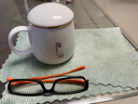唐豐（TANGFENG）白瓷茶杯三件套茶水分離杯帶蓋泡茶杯會議杯陶瓷水杯茶具伴手禮盒 福字龍蛋杯(禮盒裝) 曬單實拍圖