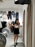 JAVC時(shí)尚牛仔短裙a字裙女夏季2025年新款高腰顯瘦包臀裙ins半身裙女潮 黑色6541 XL 建議115-125斤 曬單實(shí)拍圖