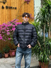 CAT卡特新品三防面料男士戶外休閑絎線羽絨服 黑色 XL 曬單實拍圖