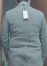 哈吉斯（HAZZYS）男装春秋西服混色羊毛呢半精纺高级针织单西ASUZJ02DJ11 灰色GE 170/92A 46 晒单实拍图