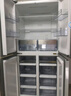 西門(mén)子（SIEMENS）530升超氧零度倉系列家用大容量十字門(mén)變頻雙循環(huán)冰箱白色玻璃面板BCD-530W(KC82VA320C) 曬單實(shí)拍圖