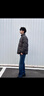 Levi's李維斯冬暖系列24秋冬新品男士511修身復古休閑潮流牛仔褲 曬單實(shí)拍圖