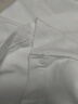 羅蒙（ROMON）品牌絲光棉短袖t恤女夏季新款女裝純棉寬松V領(lǐng)上衣雞心領(lǐng)體恤 高端品牌白色V+高檔品牌 2XL 曬單實(shí)拍圖