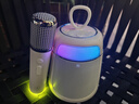 英雄英雄【全新升級】智能唱k歌音響麥克風(fēng)無(wú)線(xiàn)移動(dòng)便攜多功能藍牙音箱 珍珠白 曬單實(shí)拍圖