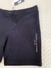 TOMMY HILFIGER【合身運(yùn)動(dòng)】夏季男裝字母刺繡純色百搭休閑抽繩短褲02901 藏青色DW5 L 曬單實(shí)拍圖