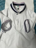 卡帝乐鳄鱼（CARTELO）短袖T恤男2024春夏季休闲短袖男士上衣服polo打底衫 白色 L  实拍图