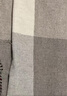 無印良品（MUJI） 羊毛披巾 圍巾圍脖男女 秋冬季 披肩 保暖 灰色格紋/60*200cm 曬單實拍圖
