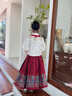 馬面裙女童套裝2025新款秋冬兒童拜年服冬款新年冬季漢服唐裝 2709紅色裙+2729上衣+云肩+發(fā)夾 140 曬單實(shí)拍圖