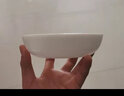 樂美雅白玉鋼化玻璃碗碟盤子 家用套裝耐熱創(chuàng)意餐具 微波爐適用 特瑞歐平盤20cm 曬單實拍圖