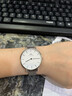 丹尼爾惠靈頓（DanielWellington）DW表帶12mm鋼帶銀色按扣女款DW00200193（適用于28mm表盤(pán)系列） 曬單實(shí)拍圖