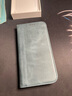 蘋(píng)果11/13手機殼iPhone12promax真皮XR/xs翻蓋SE3/2/7/8plus皮套防摔 藍色 蘋(píng)果13 曬單實(shí)拍圖