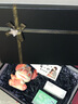 名尊禮物盒大號高級感生日禮品盒包裝送男友驚喜羽絨服大衣零食空盒 星星黑盒(手提袋+拉菲草+賀卡) 超大號45*34*14cm（羽絨服） 曬單實(shí)拍圖