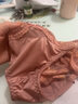 莫代爾女士?jì)妊澟俳z性感抗菌襠情調性惑時(shí)尚冰絲純 棉襠款中腰款短褲 粉色+棕色+黑色 3條 均碼 曬單實(shí)拍圖